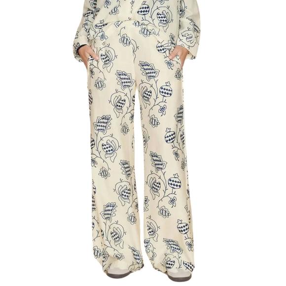 NEW XIRENA pippen pant in cream pom